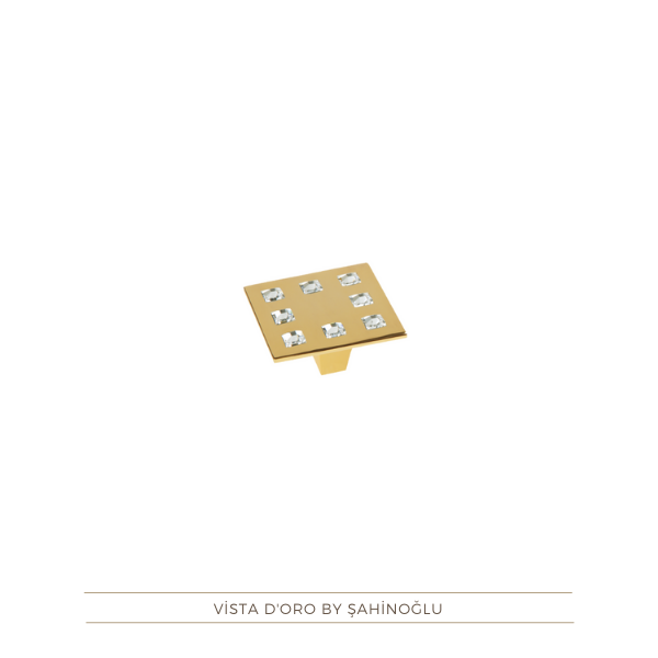 Tria Swarovski Düğme Kulp No.8